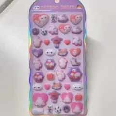 コットンパフィーシール　ベイマックス　ディズニー　 コットンパフィ　正規品