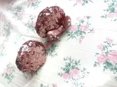 ディズニー　ミニーパッチン　ピンクスパンコール