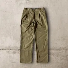 デッド90sビンテージCRESTツータック ワークパンツ チノパンUSA製