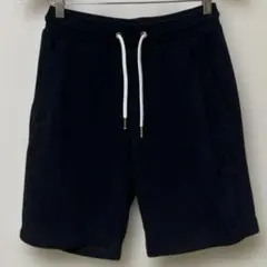 GU メンズ スウェットショートパンツ ブラック Sサイズのサムネイル