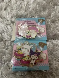 ちいかわ×サンリオ　ピンズコレクション（モモンガ&古本屋）