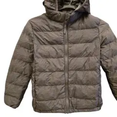 ユニクロ ウルトラライト ダウンコート 140 グレー