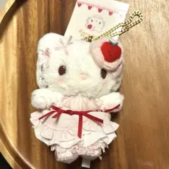 ハローキティ マスコットバッグチャーム（いちごホイップケーキ）