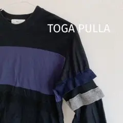 ◆美品◆ TOGA PULLA トーガ　トップス　長袖Tシャツ　黒のサムネイル
