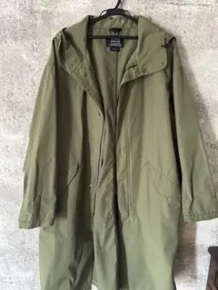 TAION タイオン　ダウンベスト付きミリタリーコート