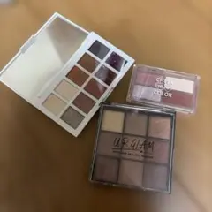 【お得‼️】UR GLAM アイシャドウパレット04など 3点セットのサムネイル