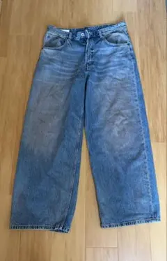 美品】 WILLIAM B.ELIOTT カーブデニムパンツ ブルー - メルカリ