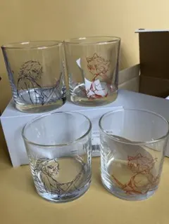 冨岡義勇　錆兎　柱描き下ろしイラスト　WEB SHOPくじ　B賞　ペアグラス