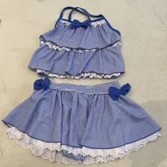 女の子用セパレート水着 150