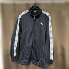 PUMA 黒 ジャージ ジャケット　M