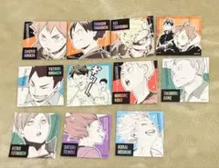 ハイキュー スクエアステッカーコレクション 星海 日向 月島 山口二口 及川