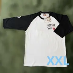 GOTCHA ガッチャ　ラグランワッペン7部袖Tシャツ　 XXLのサムネイル