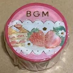 BGM レース・苺スイーツ ライフ 箔押し マスキングテープのサムネイル