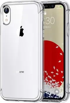 ●ONES iPhone XR ケース HD全透明 米軍MIL規格 超耐衝撃