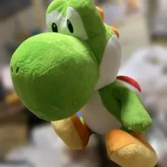 スーパーマリオ ヨッシー ぬいぐるみ　おすわりヨッシー