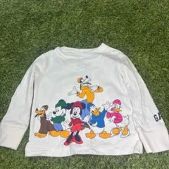 GAP Disney ミッキー 長袖Tシャツ ディズニーフレンズ 90cm