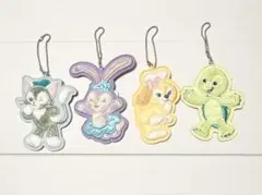 ジェラトーニ ステラルー クッキーアン オルメル 刺繍 ワッペン キーチェーン