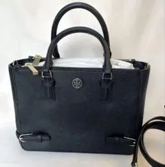 Tory Burch ハンド・ショルダーバック トリーバーチ ブラック 保存袋付