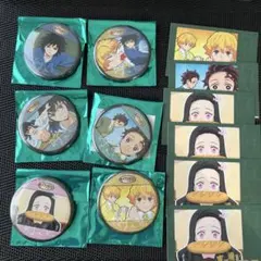 鬼滅の刃　キメツ学園　コースター　炭治郎　善逸　伊之助　カナエ　カナヲ　アオイ 鬼滅の刃 キメツ学園 コースター 炭治郎 善逸 伊之助 カナエ カナヲ