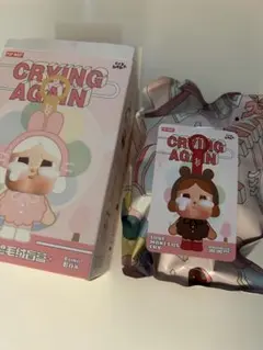 POPMART crybaby クライングアゲイン クマ