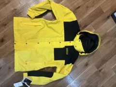 【新品・未使用/アウトレット品】 イエロー✖️ブラック フード付きジャケット　M