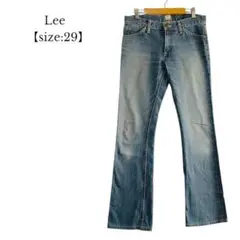 【Lee／リー】ジーンズ　デニム　ブーツカット　日本製　29inch／M