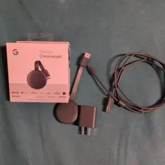 【未使用品】Google Chromecast 第三世代 楽天市場】☆chromecast 第三世代☆ご利用のテレビにYOU TUBE