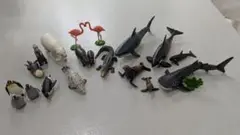 アニア　水辺の動物フィギュアセット 19体