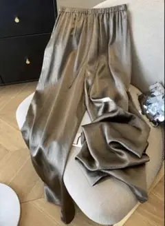 Franclia レディースワイドパンツ　 　 　　　コーヒーゴールド
