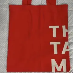 小田切ヒロ THE BAG MARKET トートバッグ 赤