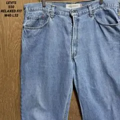 LEVI'S 리바이스 550 RELAXED FIT W40 L32