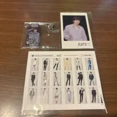 SnowMan RAYS 深澤辰哉　おまもりキーホルダー、フォト・衣装カード