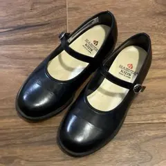 HARUTA KIDS ローファー　ストラップ　黒　3E 20cm 発表会