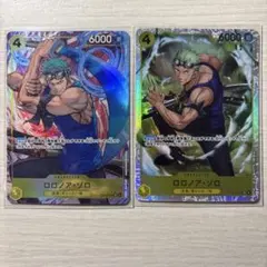 ロロノア・ゾロ SR パラレル ワンピースカード 神の島の冒険