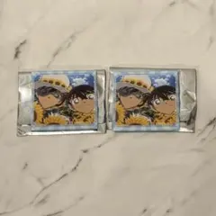 名探偵コナン メモリアル缶バッジ 怪盗キッド コナン 2個セット