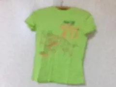 98872 DIESEL Tシャツ　黄緑　M