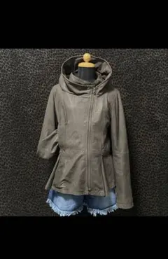 00s archive real leather jacket coating