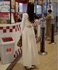 acym バックオープンドッキングワンピース