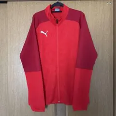 PUMAジャージ上　赤　XL