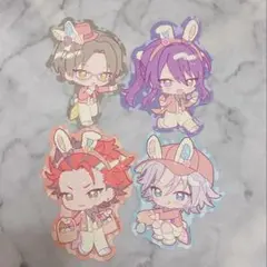 あんスタ アニカフェ ステッカー 蓮巳敬人 鬼龍紅郎 神崎颯馬 滝維吹