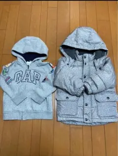 Baby GAP アウターセット　ダウンジャケット+パーカ