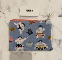 FEILER フェイラー 犬柄 ポーチ - メルカリ