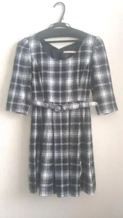 dazzlin　チェックワンピース