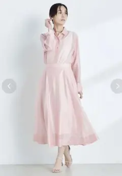 【美品】NOLLEY'S ロングフレアスカート