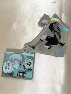 ブルーロック 氷織羊 アクリルブロック ステッカー ブルーロック展