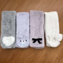 マフラー　キッズ　4本セット売り