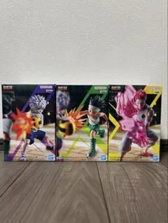 HUNTER×HUNTER G.I編 フィギュア ゴン キルア ヒソカ3点セット