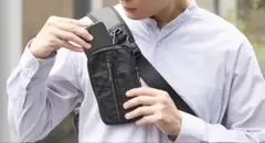 TRIDEAL ナイロン ボディポーチ TOUGH SLING BAG
