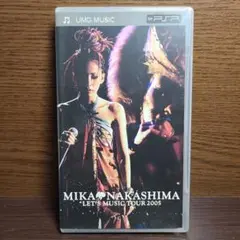UMD 中島美嘉 LET'S MUSIC TOUR 2005 PSP