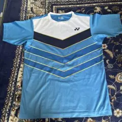YONEX テニス Tシャツ Lサイズ 青/白